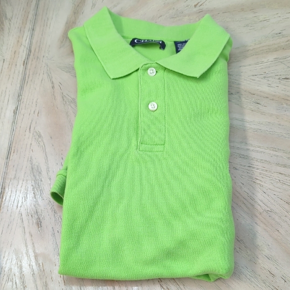 Set of 3 Classic Style Chaps Mens XL Polo Shirts - Blue, Pink and Green. - Picture 5 of 5